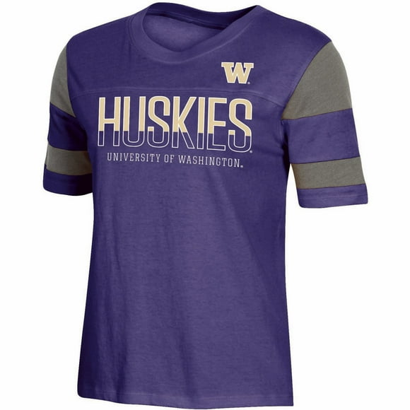 X-Large NCAA Washington Huskies Juniors Outerstuff Secret Fan Long Sleeve Football Tee 15-17 Team Color X-Large NCAA Washington Huskies Juniors Outerstuff Secret Fan Long Sleeve Football Tee 15-17 Team Color